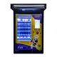 Outdoor pet vending machine with awning for selling pet food and wash products in unmanned store